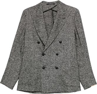 Tagliatore Blazer met dubbele rij knopen - Grijs