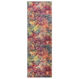 vidaXL Pasillo De Alfombra Lesaka De Colores 100 X 100 Cm Vidaxl