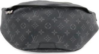 Louis Vuitton Pre-owned Discovery Monogram Eclipse Waist Bag - - Pre-owned - Donna - Nero - ONE SIZE