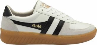 Gola Mens Grand Slam Elite Sneaker In White/black/gum