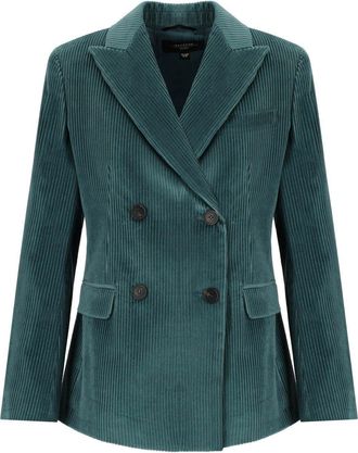 Weekend by Max Mara BLAZER DOPPIOPETTO KATANGA PETROLIO MAX MARA WEEKEND