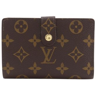 Louis Vuitton Brown Monogram Canvas Wallet (Bi-Fold) (Pre-Owned)