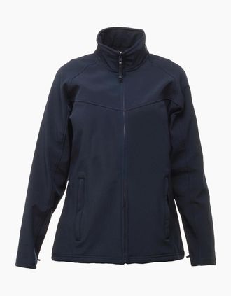 Regatta Womens Regatta Professional Ladies Uproar Softshell Wind Resistant Jacket - Black - Size: 20