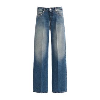 Nine In The Morning Vaqueros Anchos Rocio - Jeans - Mujer - Azul - W28