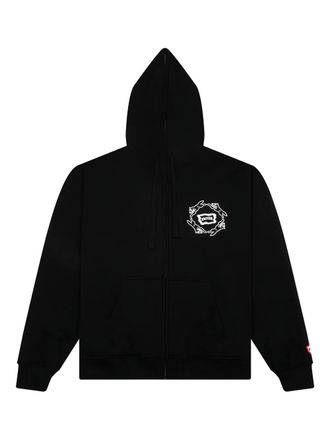 Icecream Loop graphic-print hoodie - Black