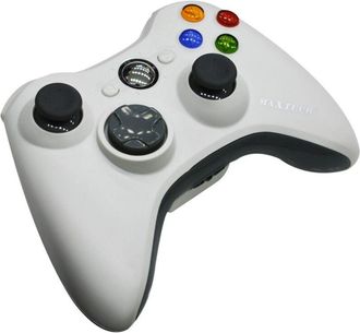 Trade Shop Trade Shop - Joystick Joypad Controller Bianco Per Xbox 360 Wireless Senza Filo Compatibile