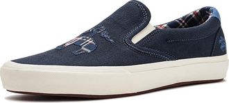 Brooks Brothers Quincy Mens Shoes Other Navy Textile Twill : 10.5 M