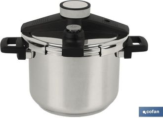 cofan Olla Presi&oacute;n 6l Inox Inducci&oacute;n Modelo Queen, Olla A Presi&oacute;n Modelo Queen De Inducci&oacute;n Antiadherente Fabricada En Acero Inoxidable 18/10. Apta Para Tod