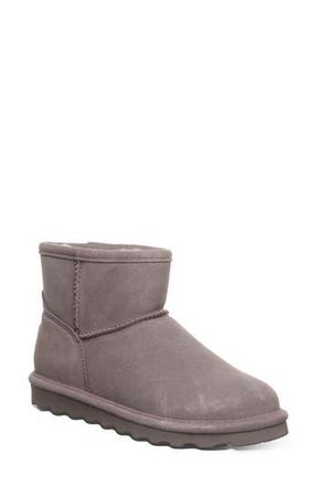 Bearpaw Alyssa Genuine Shearling Lined Boot - Wide Width in Cinder at Nordstrom Rack, Size 8