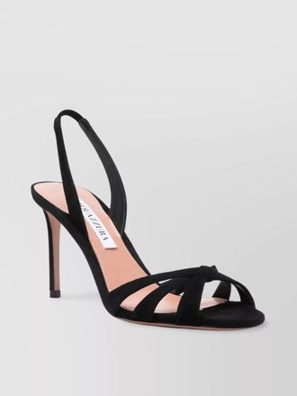 Aquazzura stiletto heel slingback sandals