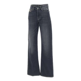 Diesel 1971 D-Sent - Dames - Flared Jeans - Blauw - W31 - Katoen - Jeans