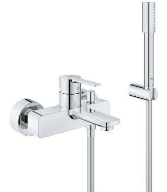 GROHE Mitigeur Monocommande De Baignoire Lin&eacute;aire, Montage - Grohe