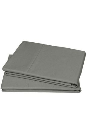 California Design Den Set of 2 Pillowcases - Hotel Luxe 800 Thread Count 100% Cotton Sateen in Grey at Nordstrom, Size Standard