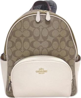 Coach Pre-owned Backpacks, female, Multicolor, Size: ONE SIZE Pre-owned Plastic Backpack