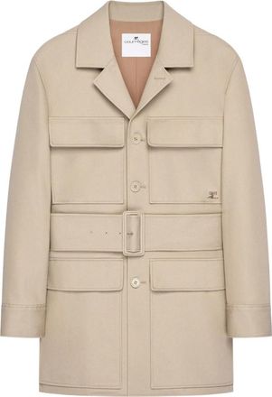 Courr&egrave;ges Light Jassen - Dames - Zomerjassen - Beige - S - Jassen