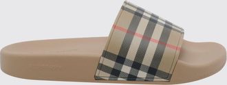 Burberry Sliders Burberry in gomma stampa Vintage Check