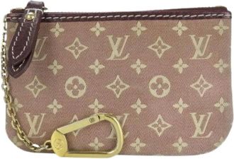 Louis Vuitton Pre-owned Mini Bags, female, Brown, Size: ONE SIZE Pre-owned Canvas Wallet