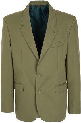 8 by YOOX COTTON SINGLE BREAST BLAZER