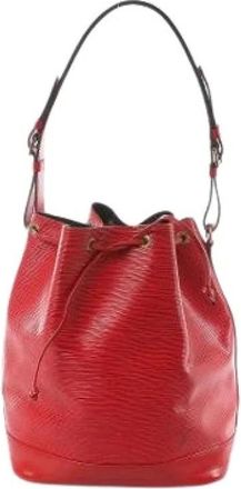 Louis Vuitton Pre-owned Bucket Bags, female, Red, Size: ONE SIZE Pre-owned Noe Bucket Bag
