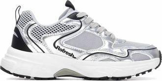 Refresh Womens Casual Sneakers In Silver