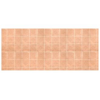 Deco Wood Cabecero de madera natural estampado de 200x80cm