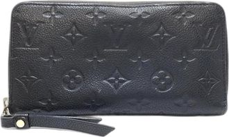Louis Vuitton Monogram Empreinte Infini Leather Long Wallet (Bi-Fold) (Pre-Owned)