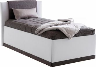 Westfalia Polsterbetten Polsterbett mit Bettkasten und Tagesdecke