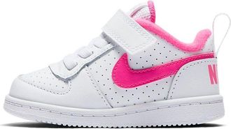 Nike (TD) Nike Court Borough Low White Pink 870030-100