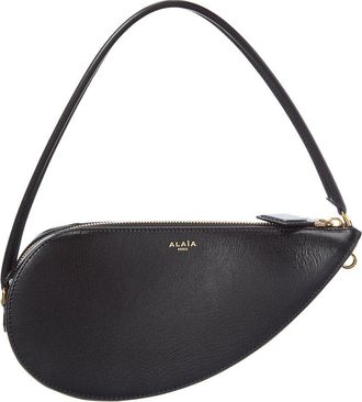 Alaia Alaia Le Demi Coeur Leather Clutch