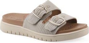 White Mountain Nanny FOM Recovery Slide Sandal in Taupe/Fabric at Nordstrom Rack, Size 6.5