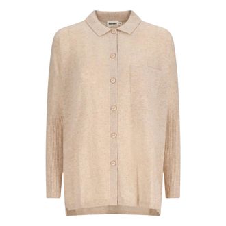Notshy Andrea Pull Poncho - Dames - Truien - Beige - Maat: S Kasjmier