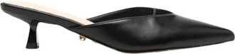 Twentyfourhaitch Sabot Malagueta - Dames - Muiltjes - Zwart - 38 EU - Leer - Schoenen