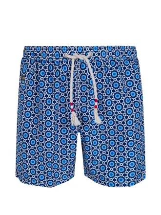 MC2 Saint Barth Lighting 70 Geo Kaleidos Swim Shorts