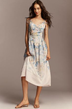 En Saison Vivian Sweetheart Midi Dress