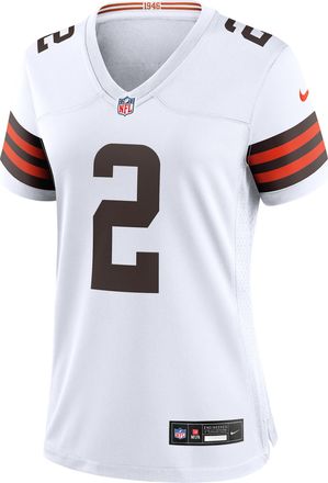 Nike Shedeur Sanders Cleveland Browns Nike Womens NFL Game Jersey in White | 67NW0BAV9IF-FGG