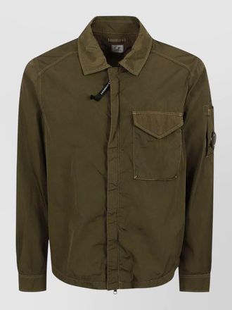 C.P. Company chrome r zipped lens overshirt jacket