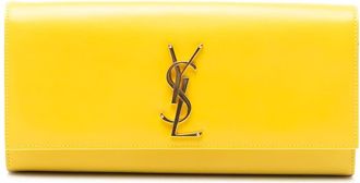 Saint Laurent Pre-owned Saint Laurent Leather Monogram Cassandre Clutch Ladies ARS326079A.1113