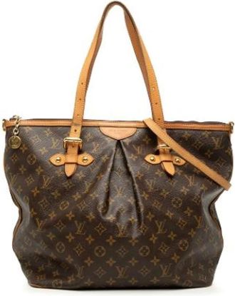 Louis Vuitton Pre-owned Palermo GM Tote Bag - Dames - Vintage Shopper - Bruin - ONE Size - Leer - Vintage
