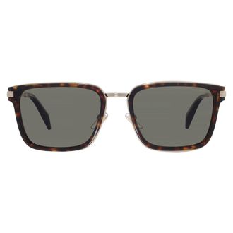 Chopard Grey Green Square Mens Sunglasses SCH375 909P 57