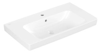 Villeroy & Boch Architectura - Lavabo 80x45 Cm, Con Rebosadero, Agujero Para Grifo, Blanco Alpino 4a878001