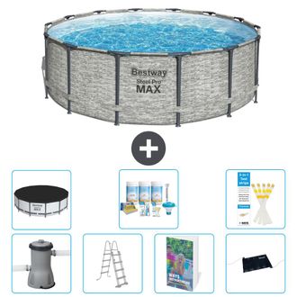 Bestway Piscina Bestway Steel Pro Max Redonda - 427x122 Cm - 8-piezas S632