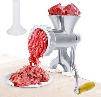OEM Picadora De Carne Manual Oimg, Manivela, Procesador De Carne De Acero Inoxidable, Picadora, Picadora De Carne Molida, Rejilla Para Pollo, Chile