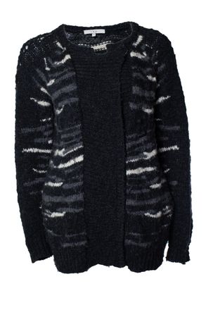 Iro knitted omeva cardigan with zipper