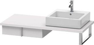 Duravit Duravit Vero Neceser Para Consola, 6569, 1 Caj&oacute;n, 600 Mm, Color (frente/cuerpo): Blanco Lila Seda Laca Mate - Ve656908787
