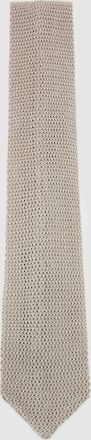 Reiss Champagne Silk Knitted Tie
