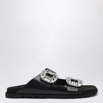 Roger Vivier Mule Slidy Viv In Pelle