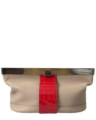 Balenciaga Alligator Clutch