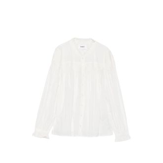 BA&SH Tonia Smocked Ruffled Blouse
