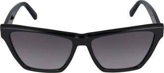 Saint Laurent Cat Eye Zonnebril - Dames - Accessoires - Zwart - Maat: 58 MM Taf