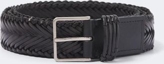 The Row Fisherman woven leather belt